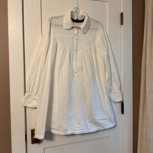 Pristine Rudy Jude Painter's Dress in White